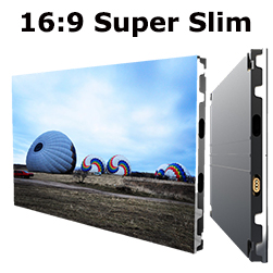 Seria LSP Super Slim 600 * 337,5 mm Pixel fin Pitch 16: 9 Raport de aspect Panou LED Perete video rentabil pentru televizoare LED 2K / 4K / 8K